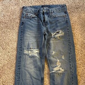 aeropostale low rise denim jeans